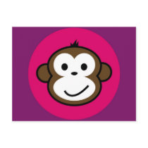 Cheeky Monkey postcards by funkyartlittlepeople Cheeky Monkey postcards
