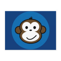 Cheeky Monkey postcards by funkyartlittlepeople Cheeky Monkey postcards
