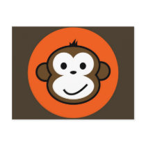 Cheeky Monkey postcards by funkyartlittlepeople Cheeky Monkey postcards