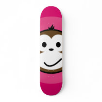 Cheeky Monkey skateboards by funkyartlittlepeople Cheeky Monkey skateboards