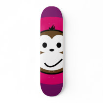 Cheeky Monkey skateboards by funkyartlittlepeople Cheeky Monkey skateboards