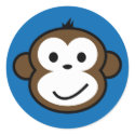Cheeky Monkey stickers