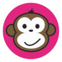 Cheeky Monkey stickers