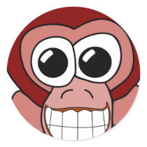 Cheeky Monkey stickers by pollop Cheeky Monkey stickers