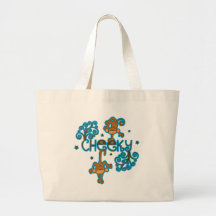 Cheeky Monkey Tote Bag