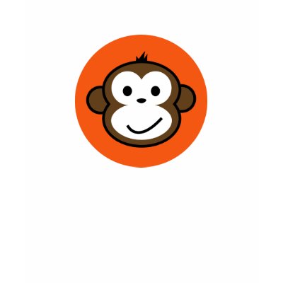 Cheeky Monkey Tshirts by funkyartlittlepeople