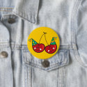 Cheeky Party Cherries! Button by fat_fa_tin Cheeky Party Cherries! Button