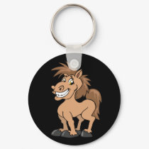 Cheeky pony key ring keychains by happyhorse Cheeky pony key ring keychains