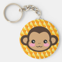 Cheeky Saru Key Chain
