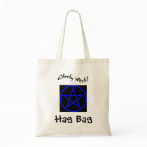 Cheeky Witch Hag Bag - Blue Pentagram by CheekyWitch Cheeky Witch Hag Bag - Blue Pentagram