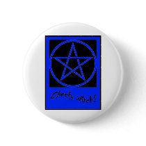 Cheeky Witch Pentagram Collection (Blue) buttons by CheekyWitch Cheeky Witch Pentagram Collection (Blue) buttons