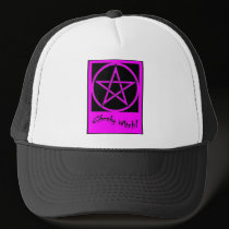 Cheeky Witch Pentagram Collection (Pink) hats