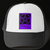 Cheeky Witch Pentagram Collection (Purple) hats