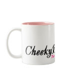 CheekyButler Two Tone Pink Mug