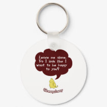 Cheepcheep's Grumpy Keychain by mausown Cheepcheep's Grumpy Keychain