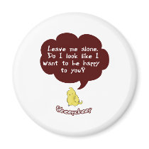 Cheepcheep's Grumpy Magnet by mausown Cheepcheep's Grumpy Magnet