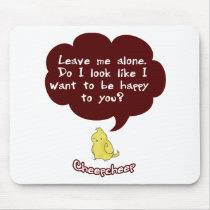 Cheepcheep's Grumpy Mousepad by mausown Cheepcheep's Grumpy Mousepad