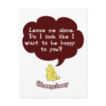 Cheepcheep's Grumpy Postcard
