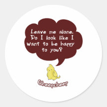 Cheepcheep's Grumpy Sticker