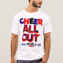 Cheer All Out t-shirts