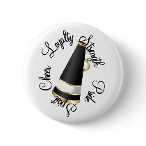Cheer buttons by MishMoshTees Cheer buttons