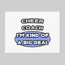 Cheer Coach ... Kind of a Big Deal Post Cards