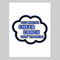 Cheer Coach .. Livin' The Dream Post Card