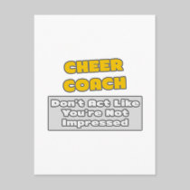 Cheer Coach .. You're Impressed Postcards