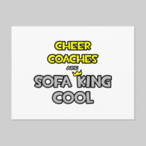 Cheer Coaches Are Sofa King Cool Postcard