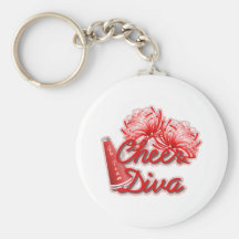 cheer diva gear keychains