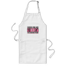 Cheer For Me I'm Cancer Free - Breast Cancer Aprons