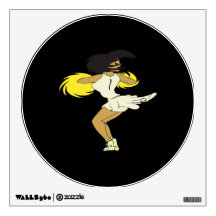 Cheer Leader 8 Room Sticker