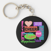 Cheer Life Keychain