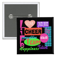 Cheer Life Pins