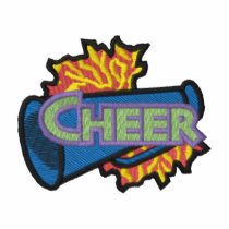 Cheer Logo embroidered shirts