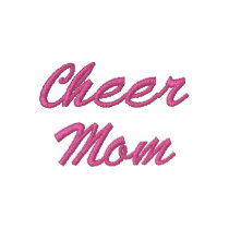 Cheer Mom Embroidered Hoodie embroidered shirts by radgirl Cheer Mom Embroidered Hoodie embroidered shirts