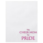 Cheer mom has pride! Proud cheer mom flyers