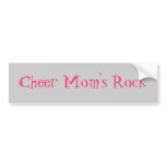 Cheer Mom's Rock Bumper Sticker