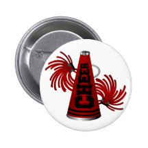 Cheer Pinback Button