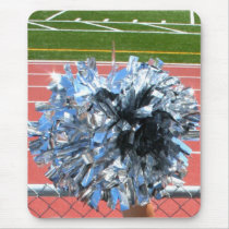 Cheer pom pom mousepad by ritmophoto Cheer pom pom mousepad