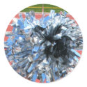 Cheer pom pom stickers by ritmophoto Cheer pom pom stickers