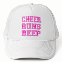 CHEER RUNS DEEP TRUCKER HATS