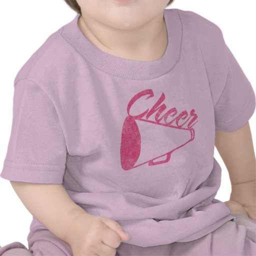 Cheer with Megaphone Tshirts