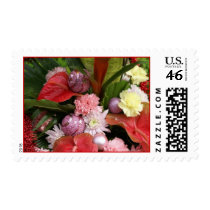 Cheerful Christmas Bouquet postage