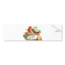 Cheerful Christmas Greetings bumper stickers
