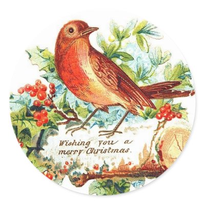Cheerful Christmas Greetings stickers