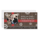 Cheerful Christmas Photo Card