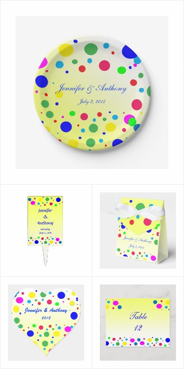 Cheerful Color Bubble Balloon Party Favors
