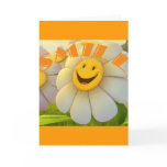 Cheerful Daisies Smile cards