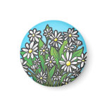 Cheerful Daisy magnet